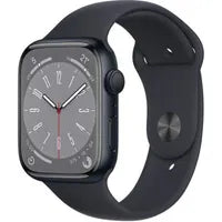 Apple Watch Series 7 GPS 45 - Midnight Aluminum - Black Sport Band