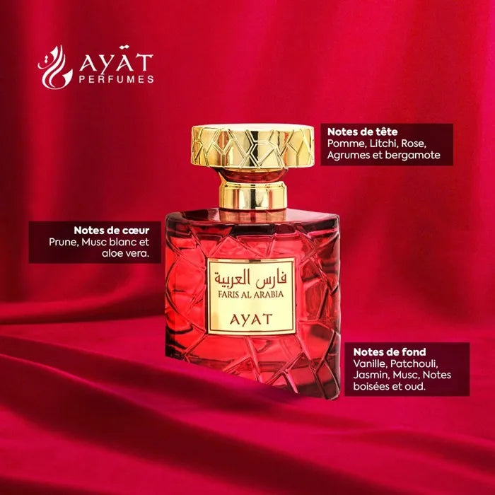 Eau de Parfum - AYAT Perfumes - FARIS AL ARABIA - 100ml