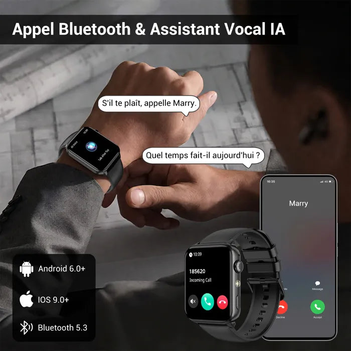 Blackview Smartwatch for Men and Women, Sport, GPS, Calling