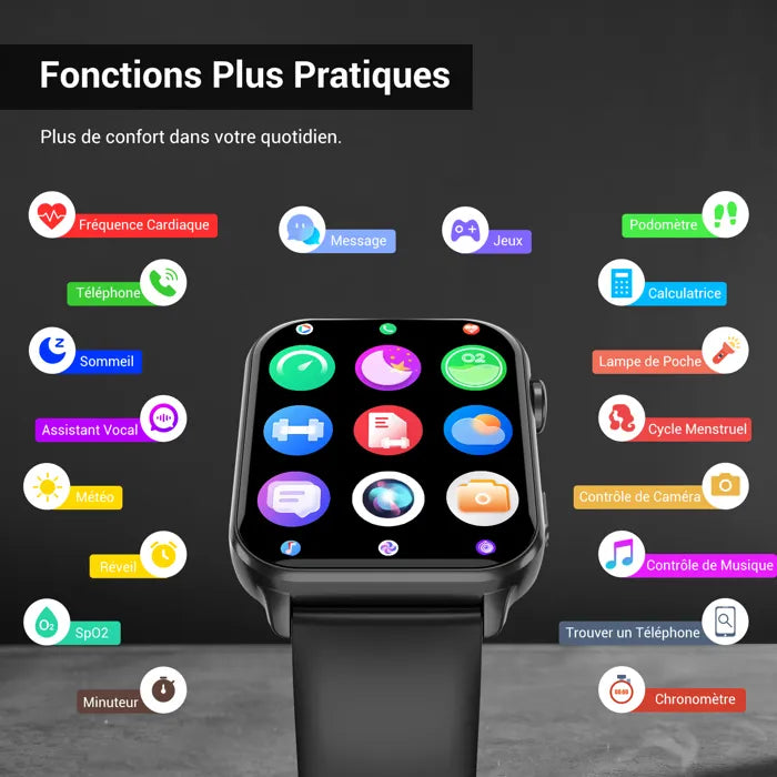 Blackview Smartwatch for Men and Women, Sport, GPS, Calling