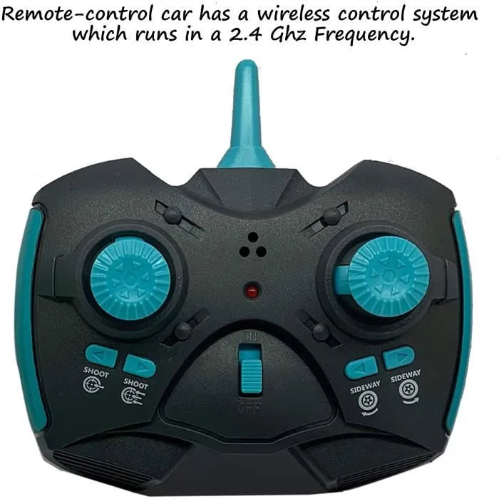 RC Rechargeable Remote Control Stunt Car for Kids with 2-in-1