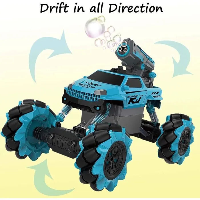 RC Rechargeable Remote Control Stunt Car for Kids with 2-in-1