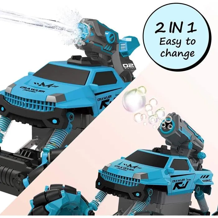 RC Rechargeable Remote Control Stunt Car for Kids with 2-in-1